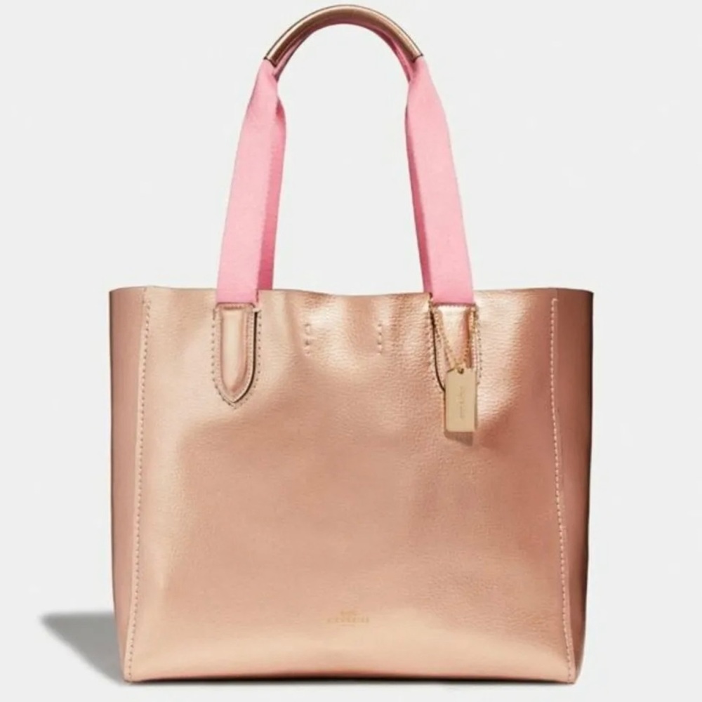 COPY - Genuine Coach Derby Tote in Rose Gold